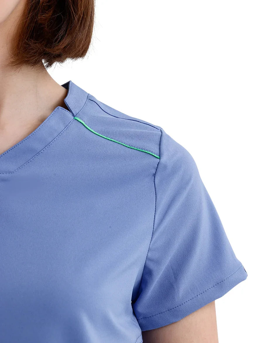 Womens' Symmetrical Collar Victoria Comfy Master Scrubs