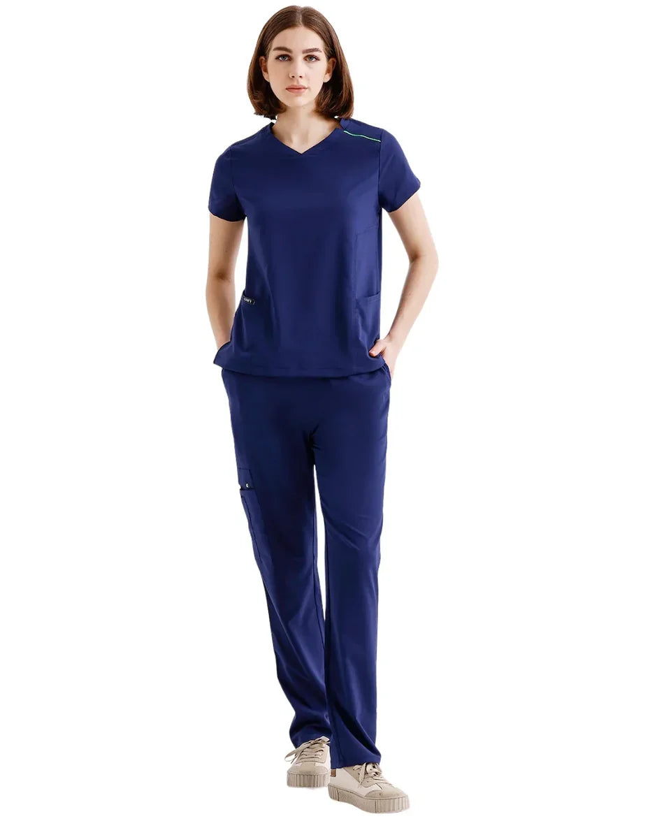 Womens' Symmetrical Collar Victoria Comfy Master Scrubs