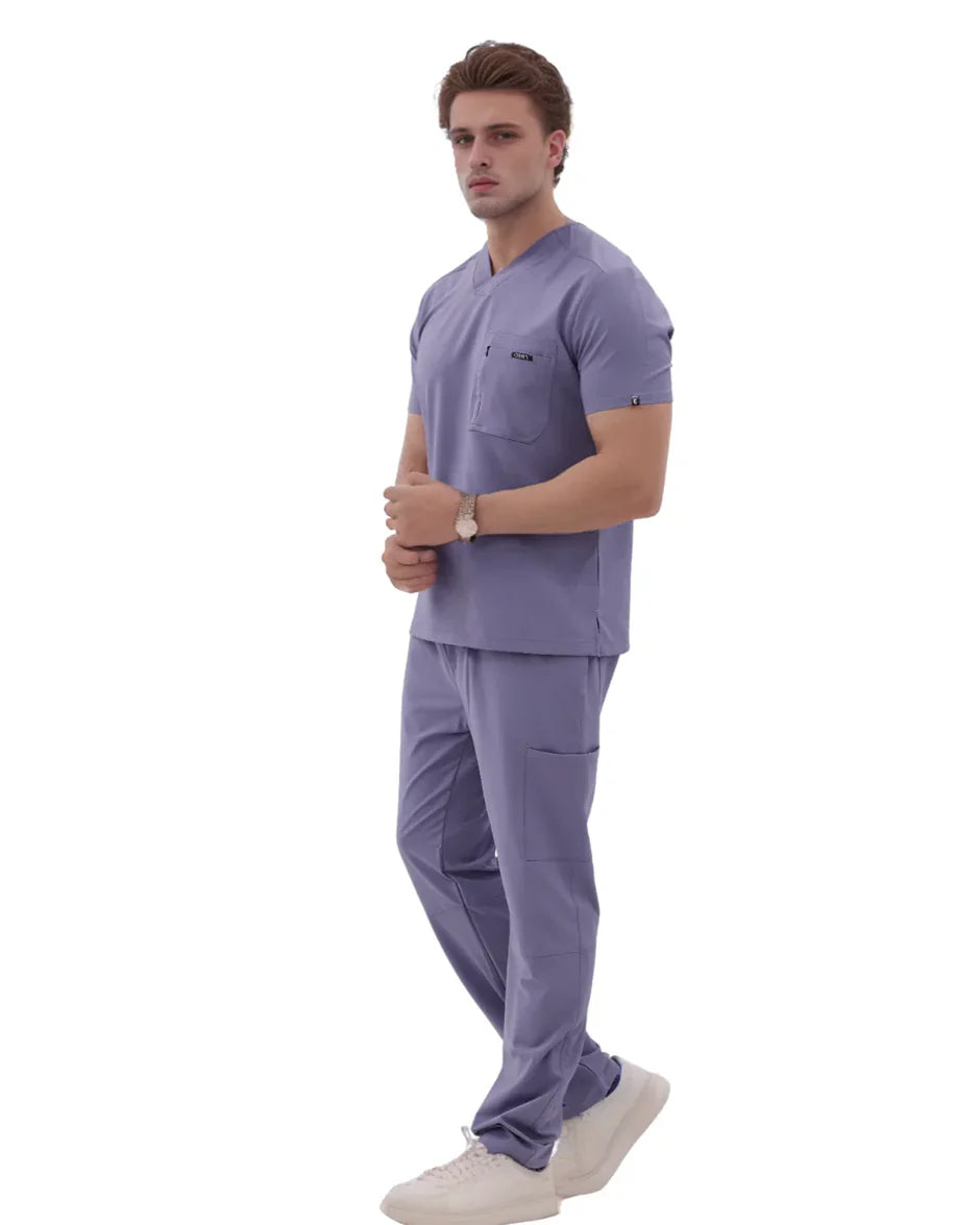 Men's V-Neck Rebel Comfy Master Scrubs