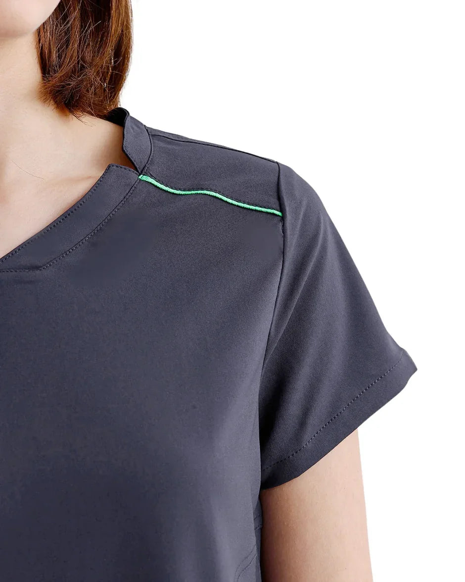 Womens' Symmetrical Collar Victoria Comfy Master Scrubs