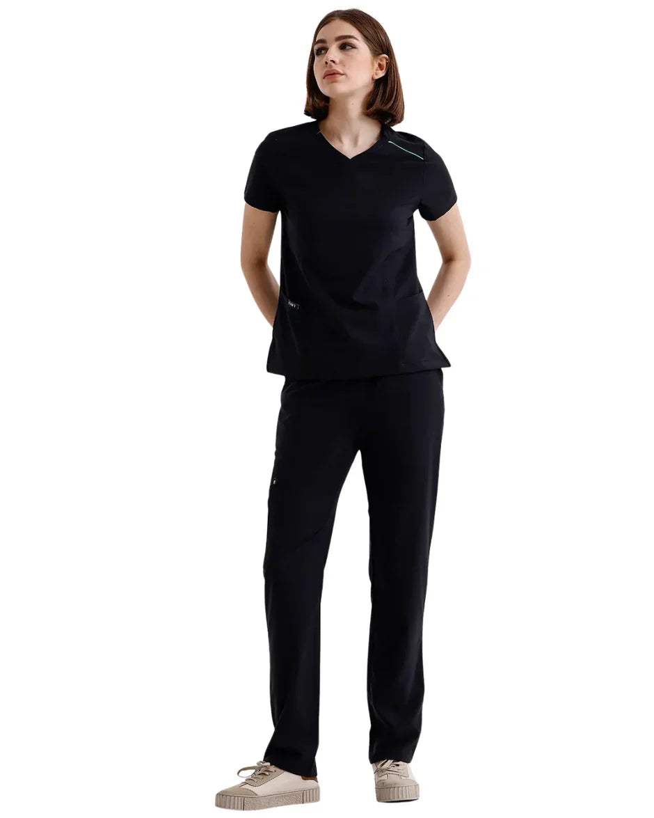 Womens' Symmetrical Collar Victoria Comfy Master Scrubs