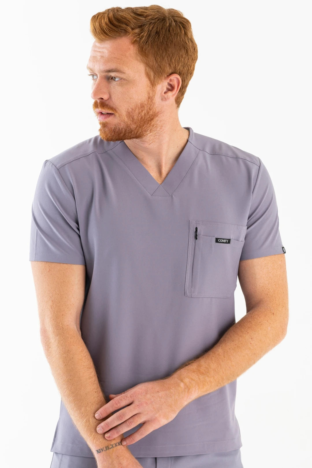 Men's V-Neck Rebel Comfy Master Scrubs