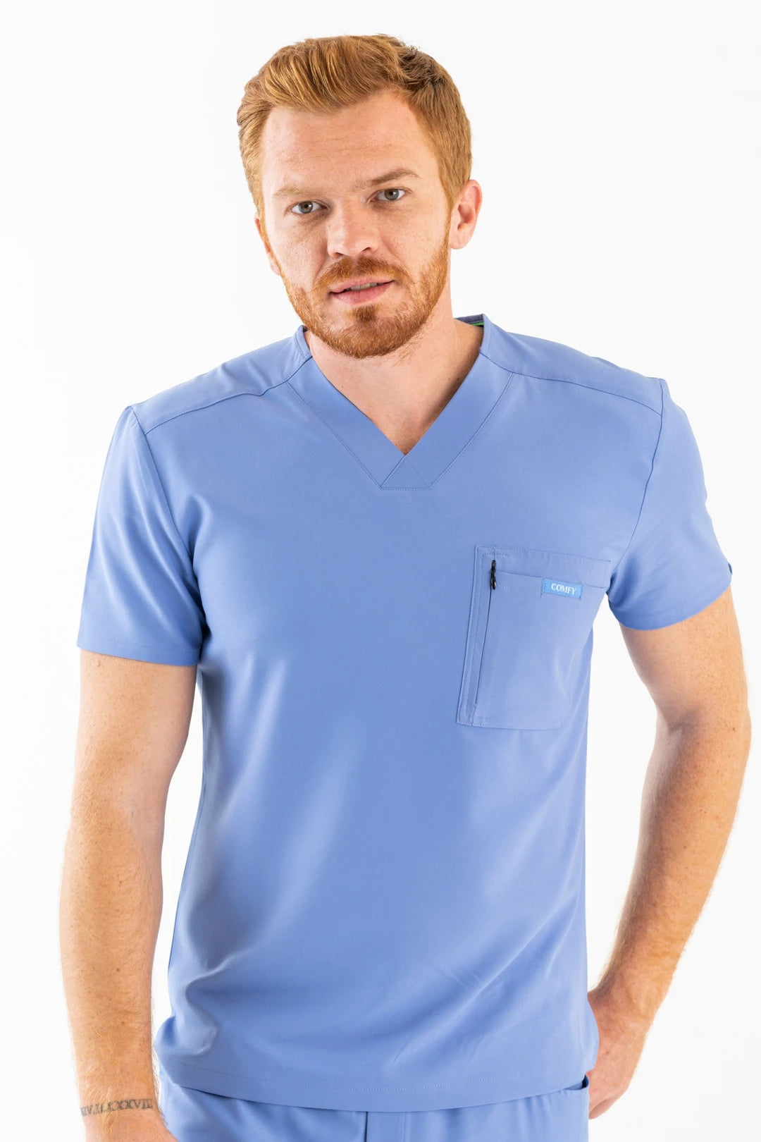 Men's V-Neck Rebel Comfy Master Scrubs