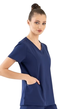 Women's Drop Collar Lui Comfy Master Scrubs