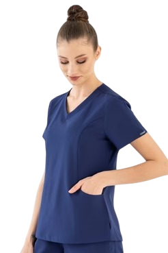 Women's Drop Collar Lui Comfy Master Scrubs