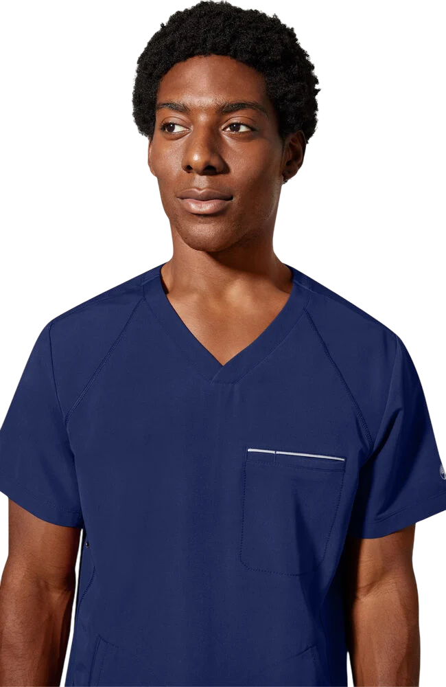 Men's Scrub Set: Steven V-Neck Top & Noah Cargo Pants