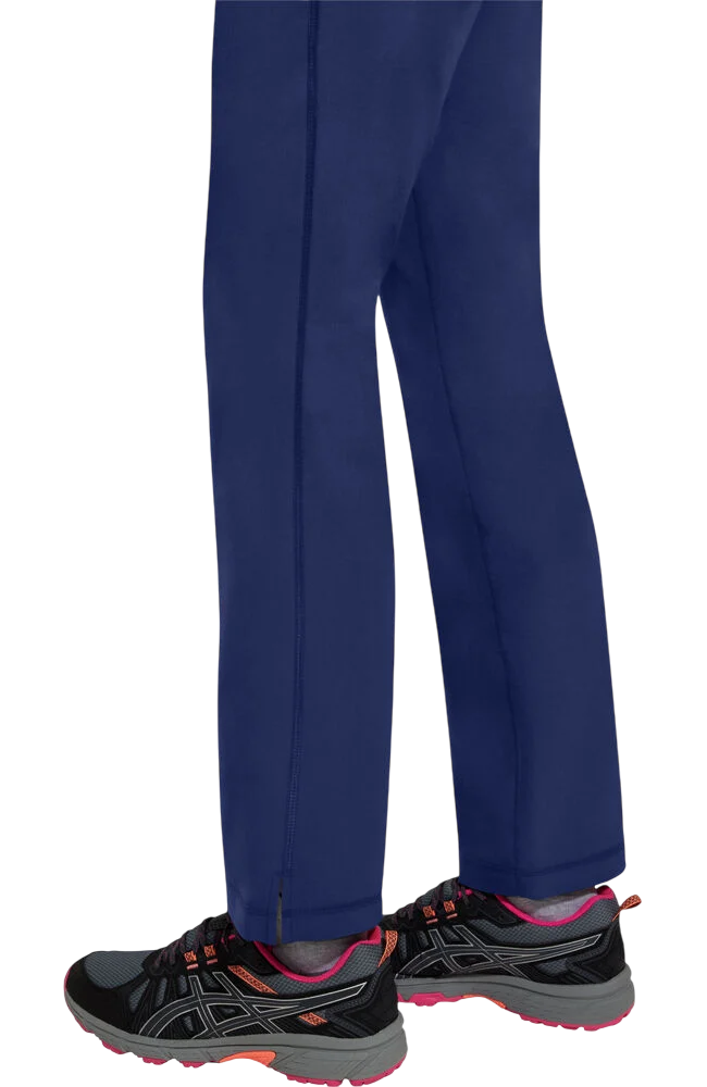 Women's Scrub Set: Sonia Zip Y-Neck Top & Nisha Knit Waistband Pant