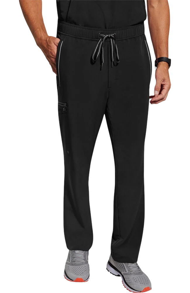 Men's Scrub Set: Steven V-Neck Top & Noah Cargo Pants