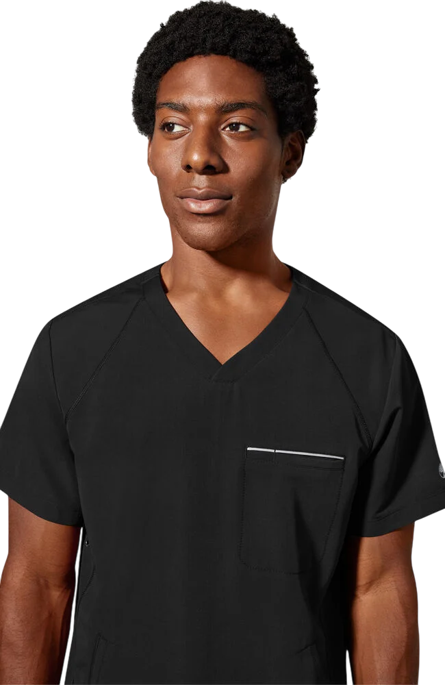 Men's Scrub Set: Steven V-Neck Top & Noah Cargo Pants