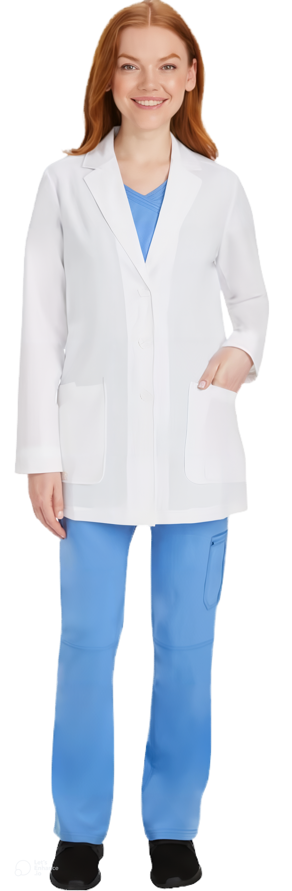 Women's Faith Notched Collar 31" Lab Coat