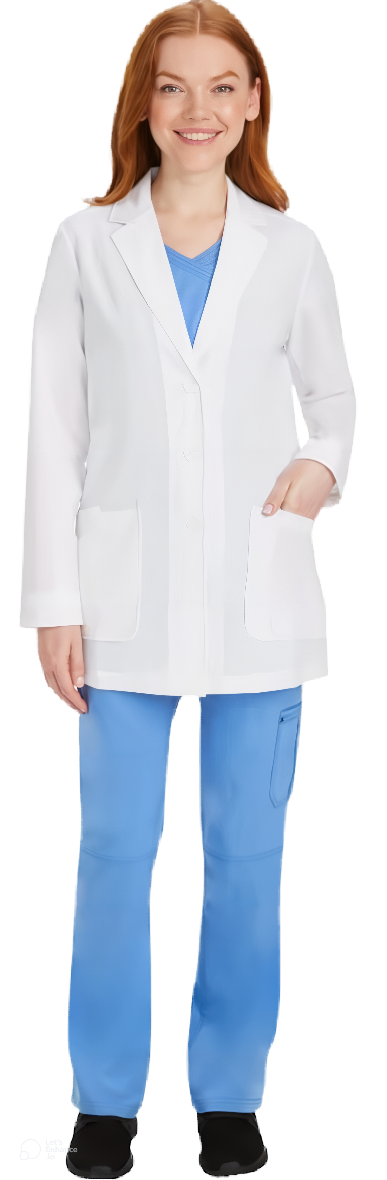 Women's Faith Notched Collar 31" Lab Coat
