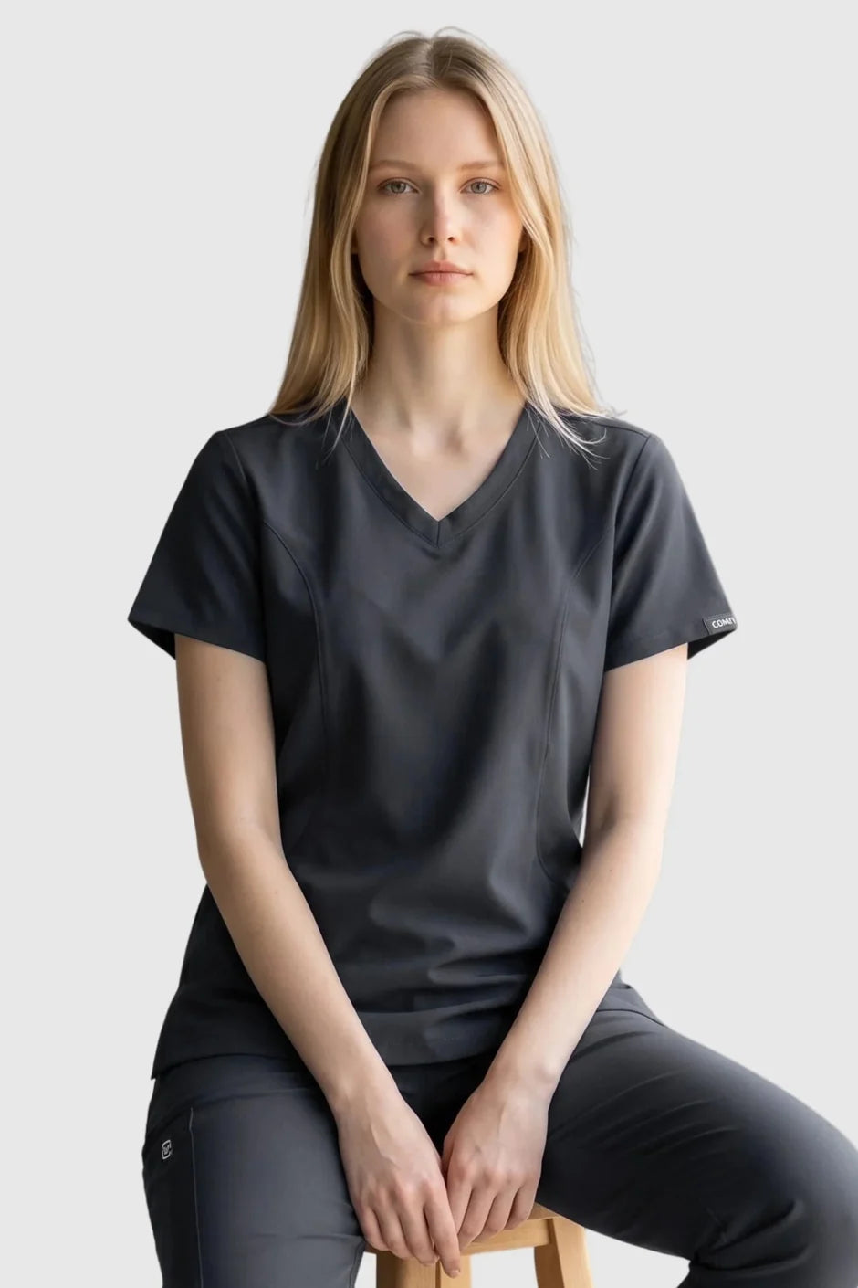 Women's Drop Collar Lui Comfy Master Scrubs